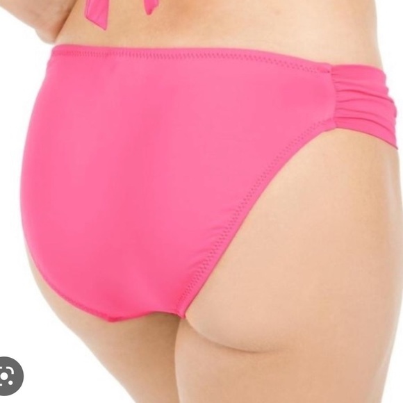 Nwt Bar III Sunset Solids Ring Bralette Two Piece Swimsuit - Picture 3 of 6